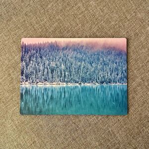 Banff Snowy Winter Scene Magnet